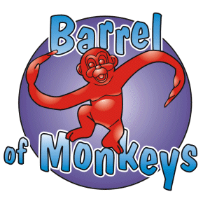 Barrel Of Monkeys Sons of Gotham logo.