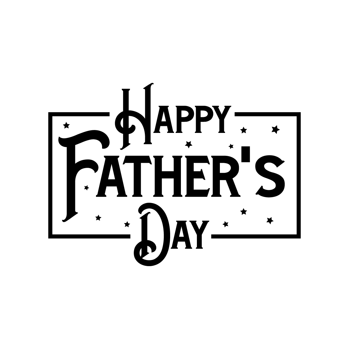 Father's Day logo.