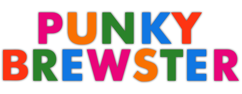 Punky Brewster logo.