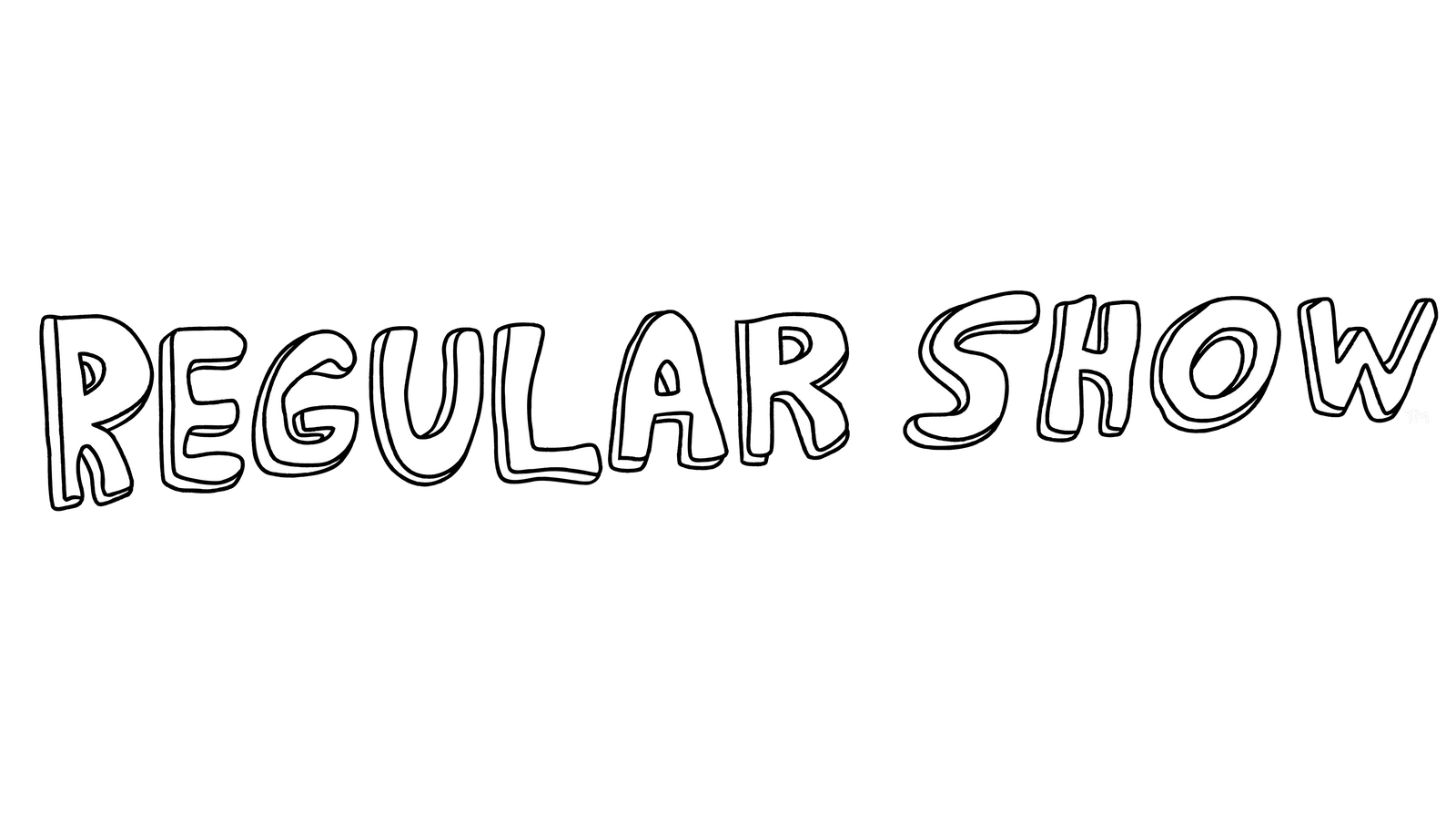 The Regular Show logo.
