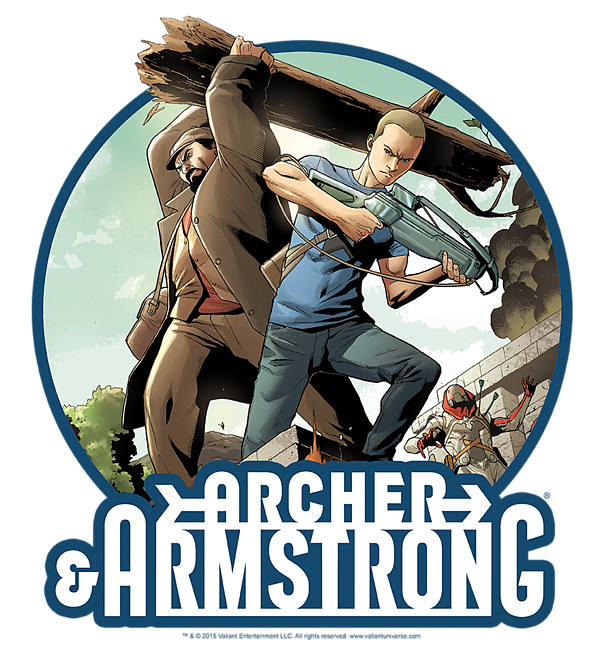 Archer & Armstrong Sons of Gotham logo.