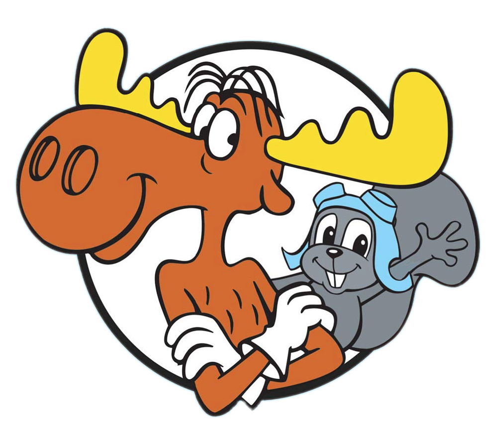 Rocky & Bullwinkle logo.