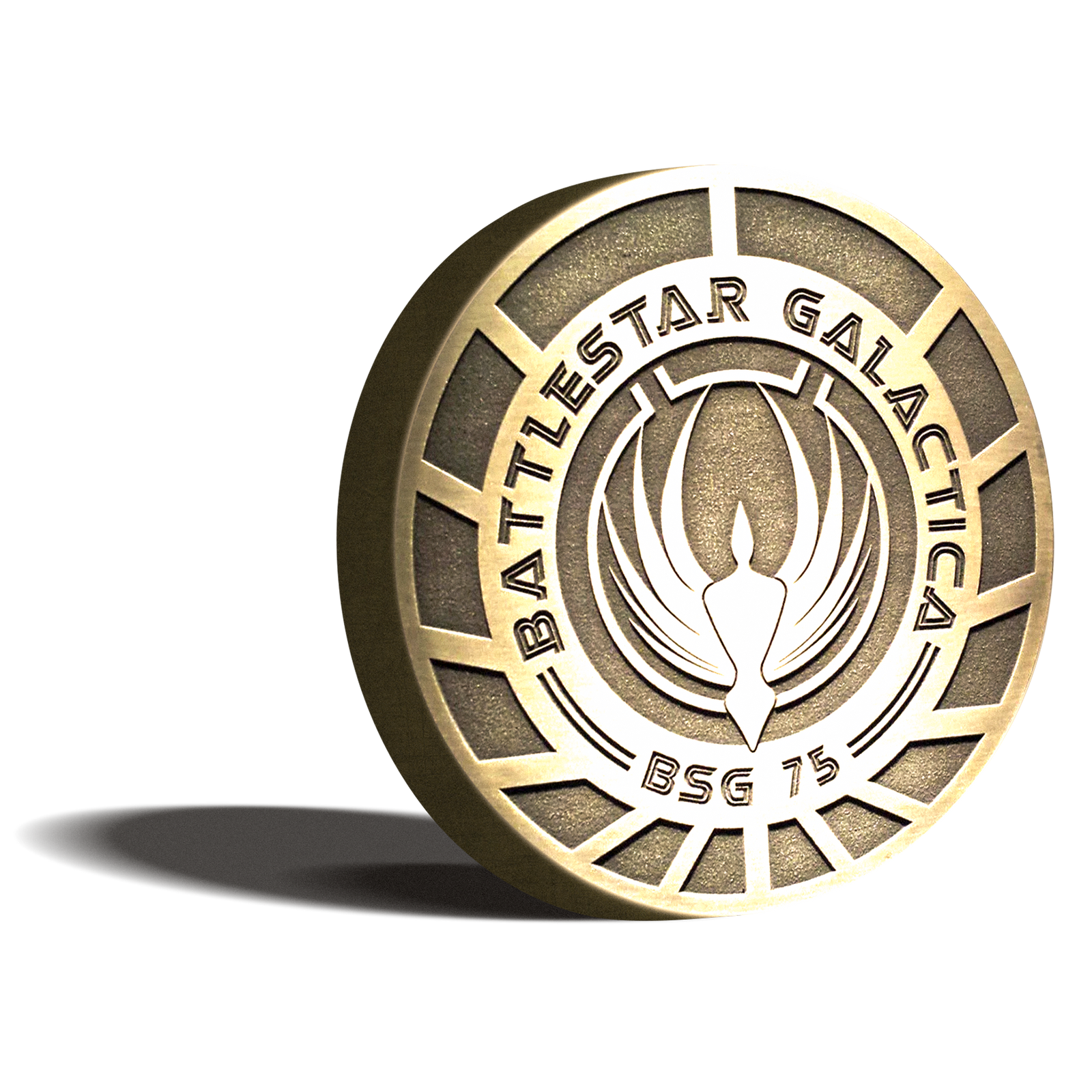 Battlestar Galactica logo.
