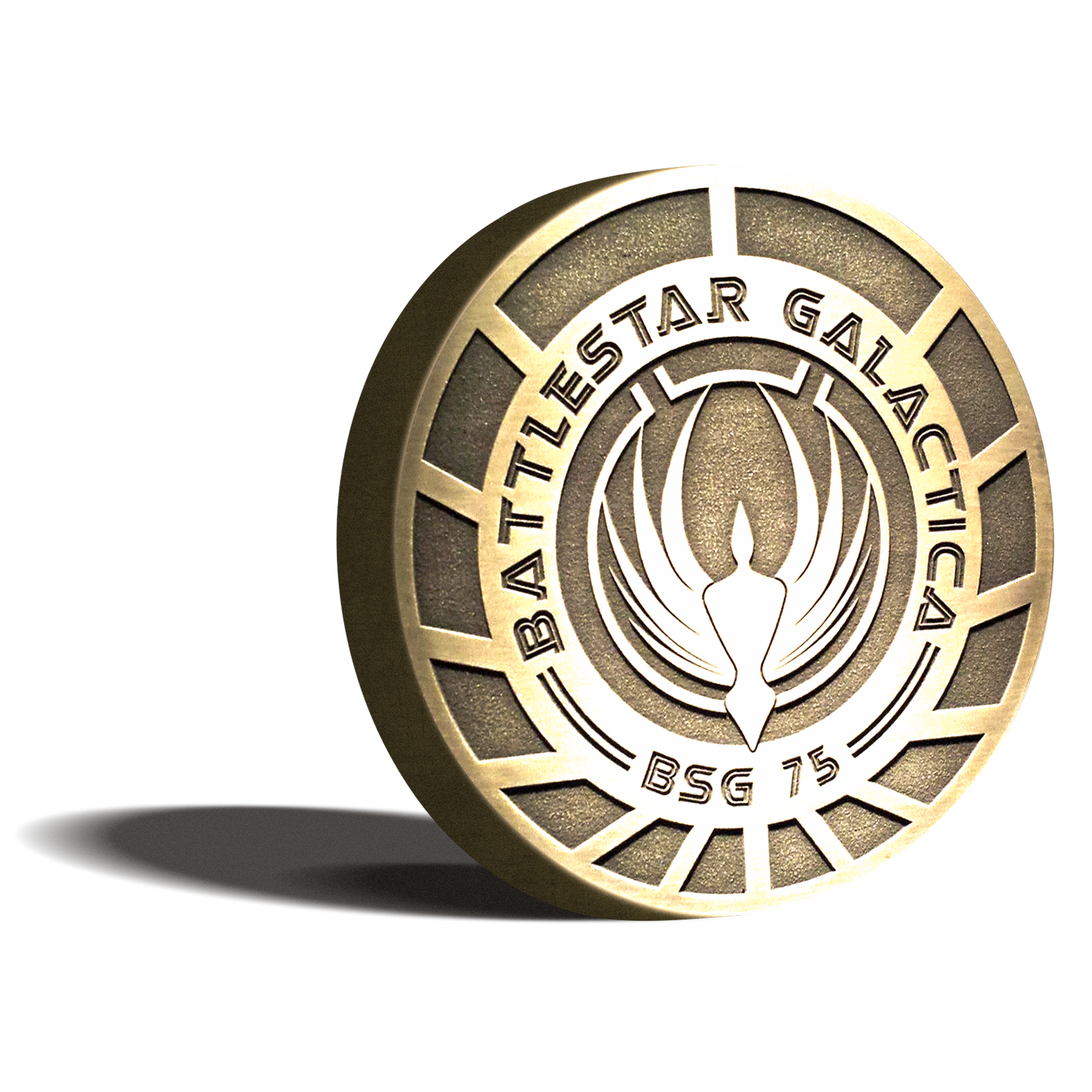 Battlestar Galactica Sons of Gotham logo.