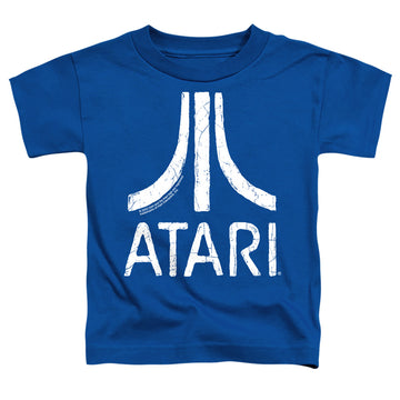 Royal toddler t-shirt with Atari Rough Logo graphic