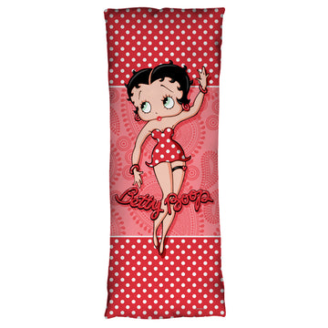 Betty Boop Paisley & Polka Dots body pillow