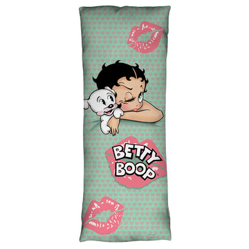 Betty Boop Goodnight Kiss body pillow