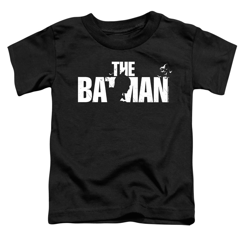 The Batman (2022) Silhouette Title - Toddler T-Shirt Toddler T-Shirt Batman