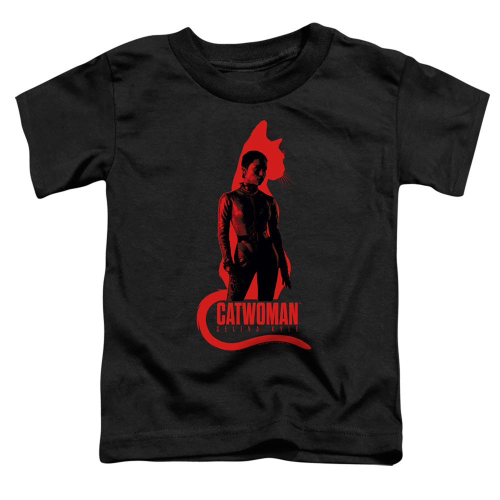 The Batman (2022) Selina Kyle Cat Silhouette - Toddler T-Shirt Toddler T-Shirt Batman