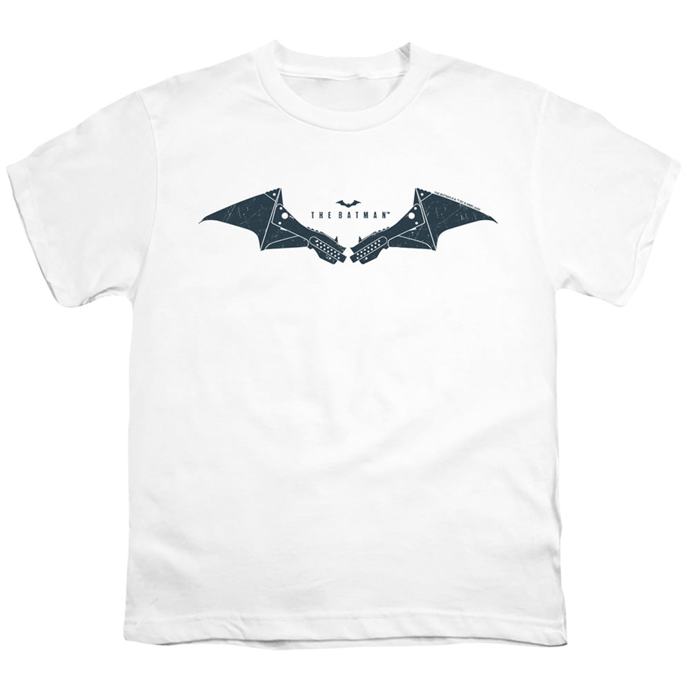 The Batman (2022) Mechanical Bat Logo - Youth T-Shirt Youth T-Shirt (Ages 8-12) Batman