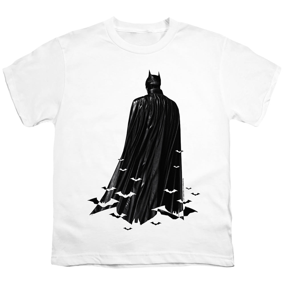 The Batman (2022) Bat Cape - Youth T-Shirt Youth T-Shirt (Ages 8-12) Batman