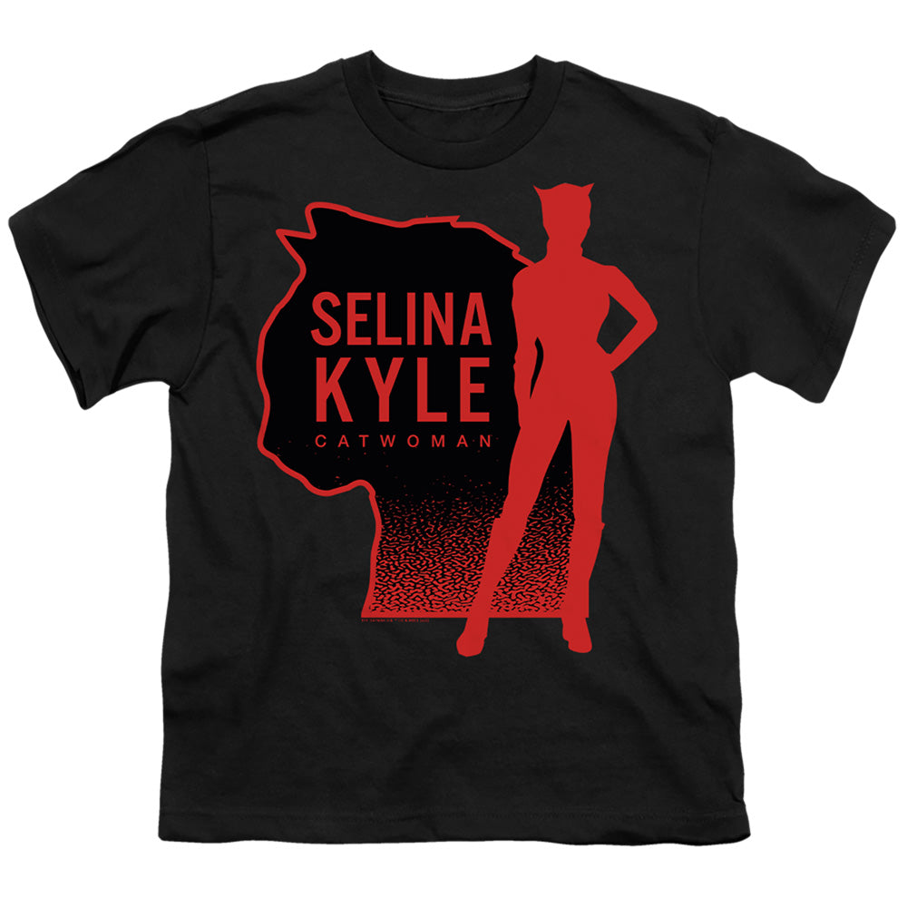 The Batman (2022) Selina Kyle Catwoman - Youth T-Shirt Youth T-Shirt (Ages 8-12) Batman