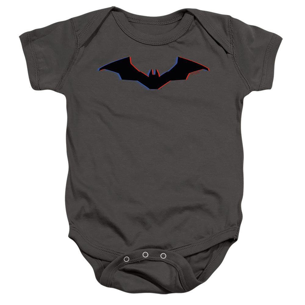 The Batman (2022) Tri-Color Bat Silhouette - Baby Bodysuit Baby Bodysuit Batman