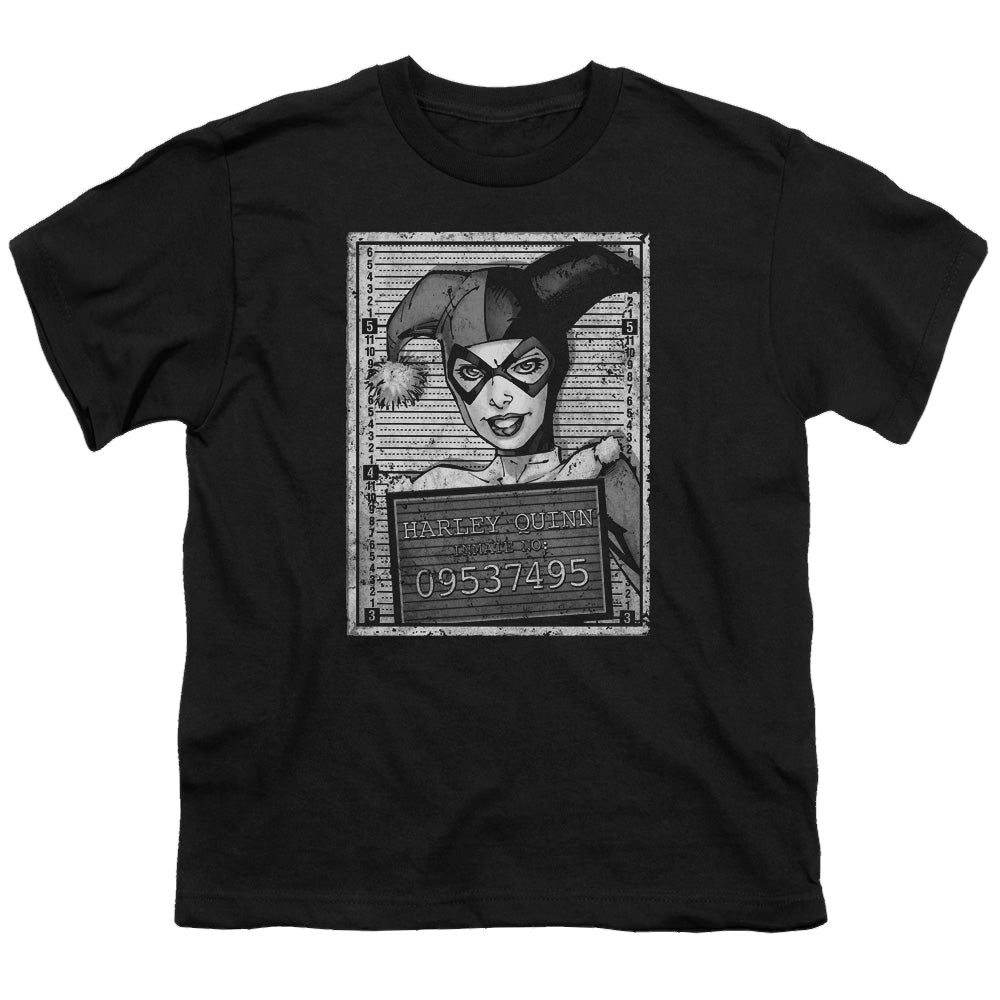 Harley Quinn Harley Inmate - Youth T-Shirt Youth T-Shirt (Ages 8-12) Harley Quinn