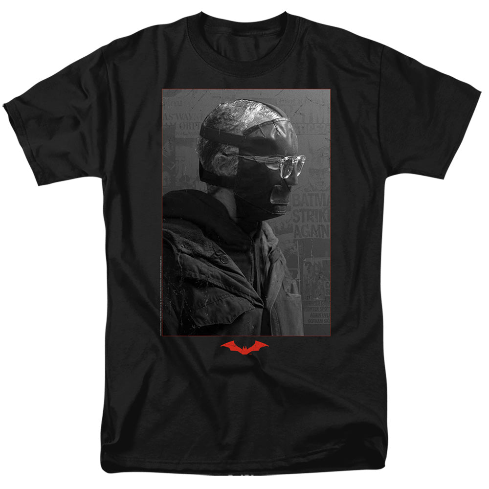 The Batman (2022) Riddler Worn Portrait - Men's Regular Fit T-Shirt Men's Regular Fit T-Shirt Batman