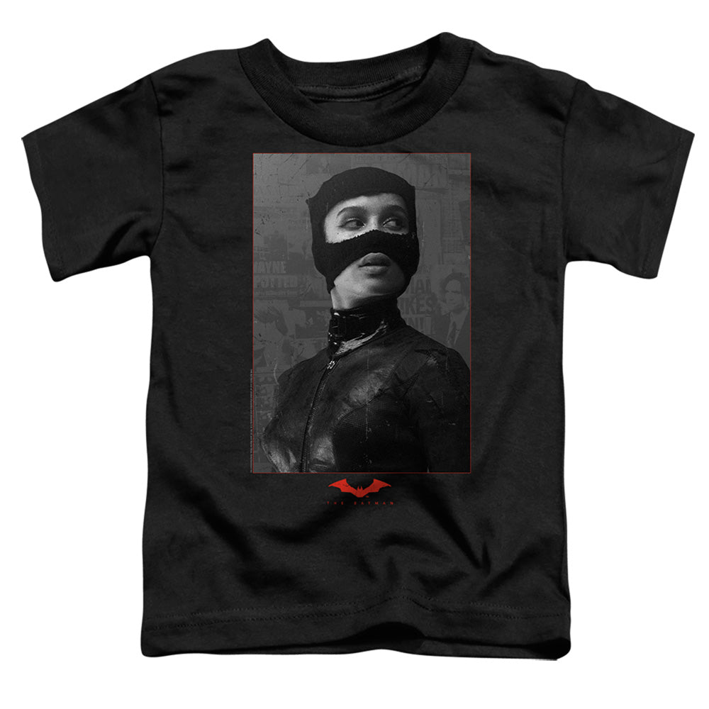 The Batman (2022) Catwoman Worn Portrait - Toddler T-Shirt Toddler T-Shirt Batman