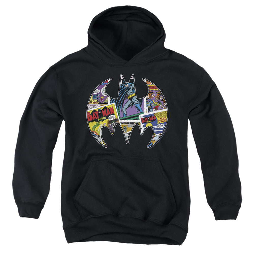 The Batman (2022) Comic Bat - Youth Hoodie Youth Hoodie (Ages 8-12) Batman