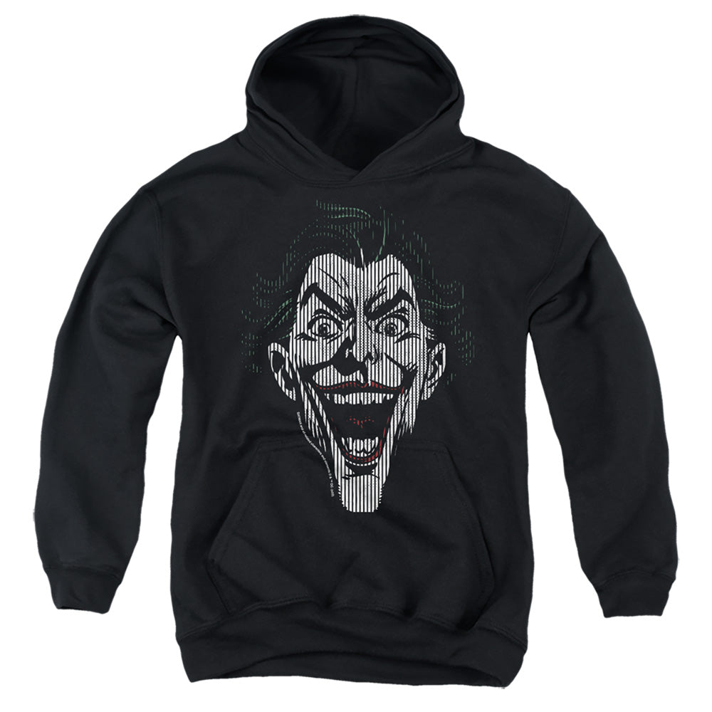 The Batman (2022) Joker Lines - Youth Hoodie Youth Hoodie (Ages 8-12) Batman