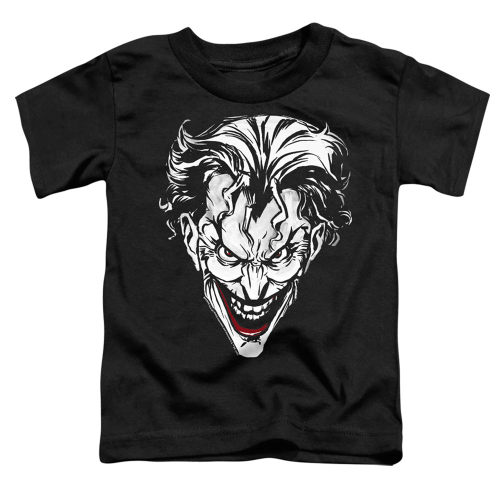 The Batman (2022) Joker Red On Black - Toddler T-Shirt Toddler T-Shirt Batman