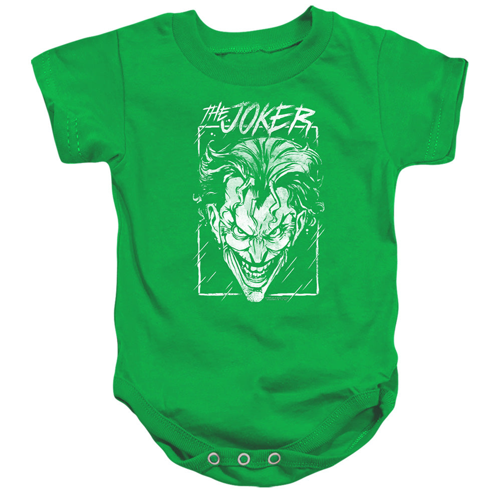 The Batman (2022) Joker Storm On Green - Baby Bodysuit Baby Bodysuit Batman