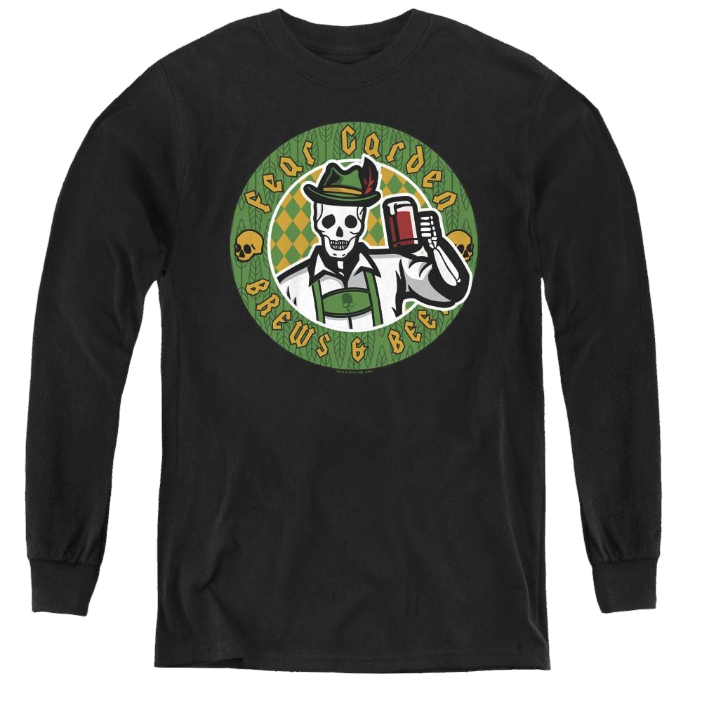 Hell Fest Fear Garden - Youth Long Sleeve T-Shirt Youth Long Sleeve T-Shirt Hell Fest