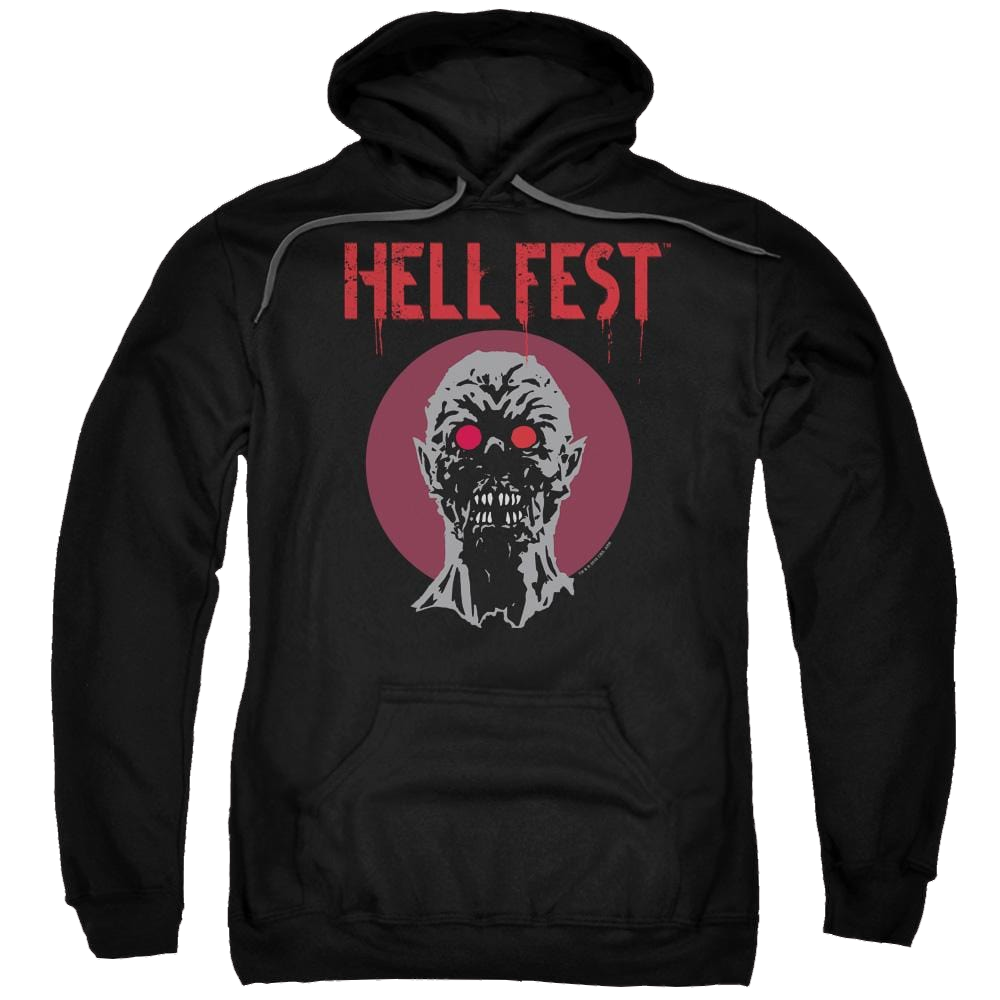 Hell Fest Logo - Pullover Hoodie Pullover Hoodie Hell Fest