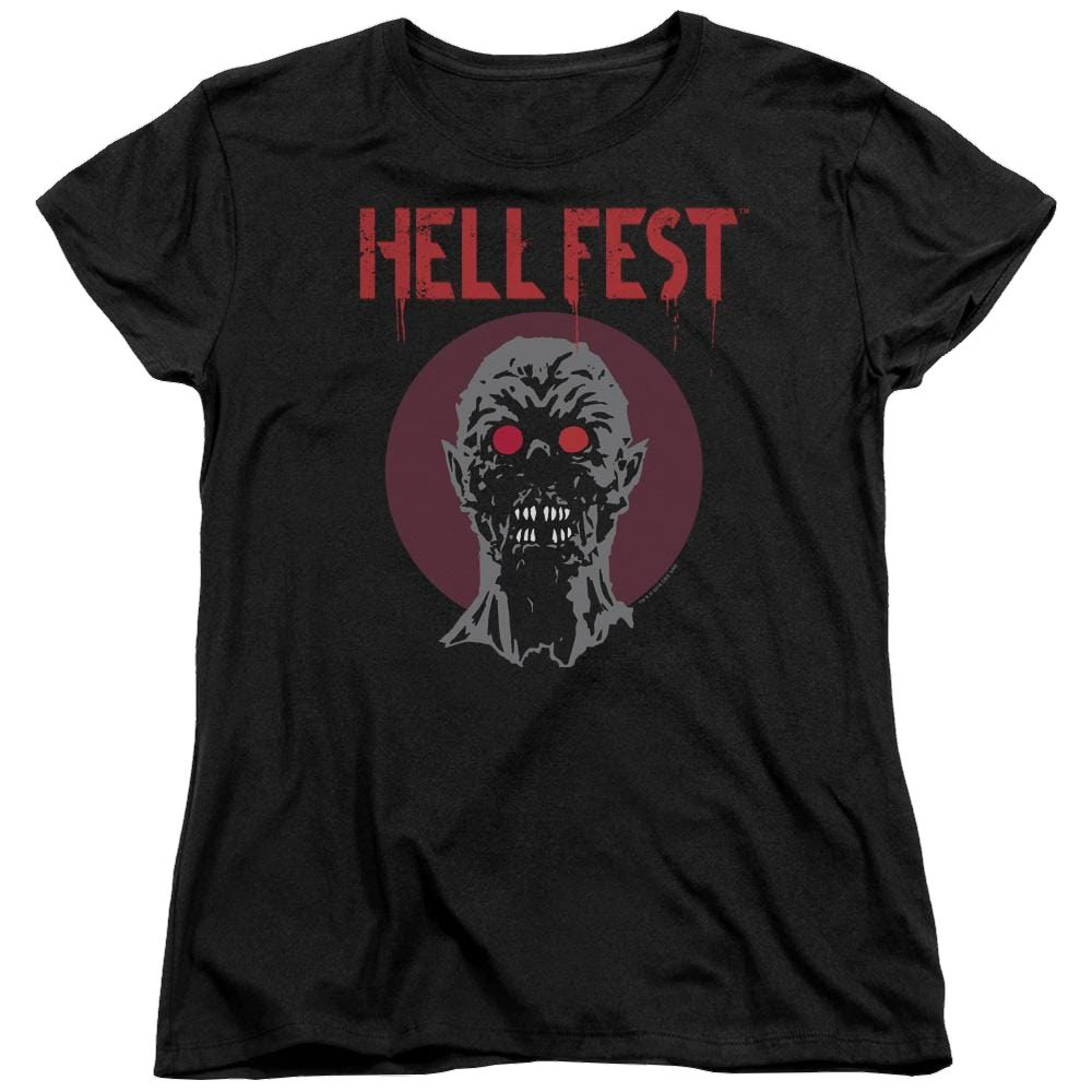 Hell Fest Logo - Women's T-Shirt Women's T-Shirt Hell Fest