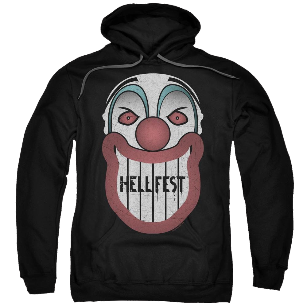Hell Fest Facade - Pullover Hoodie Pullover Hoodie Hell Fest