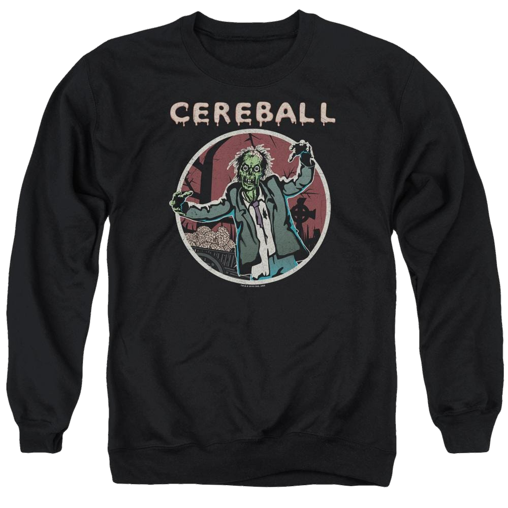 Hell Fest Cereball - Men's Crewneck Sweatshirt Men's Crewneck Sweatshirt Hell Fest