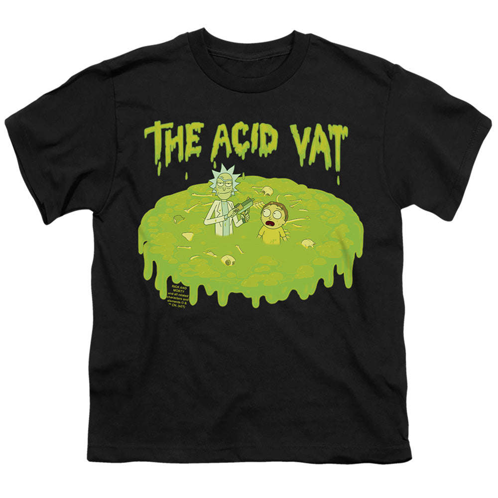 Rick and Morty The Acid Vat - Youth T-Shirt Youth T-Shirt (Ages 8-12) Rick and Morty