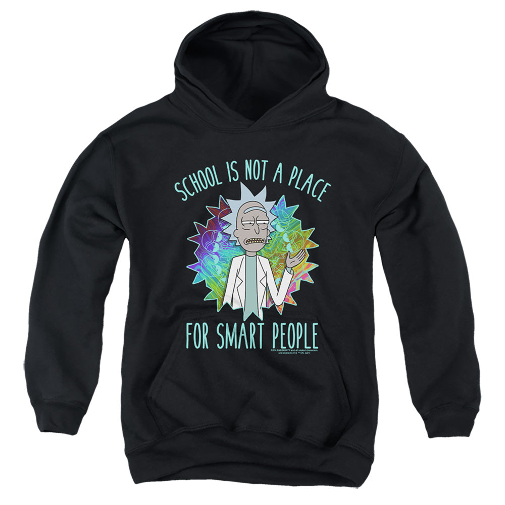 Rick and Morty School - Youth Hoodie Youth Hoodie (Ages 8-12) Rick and Morty