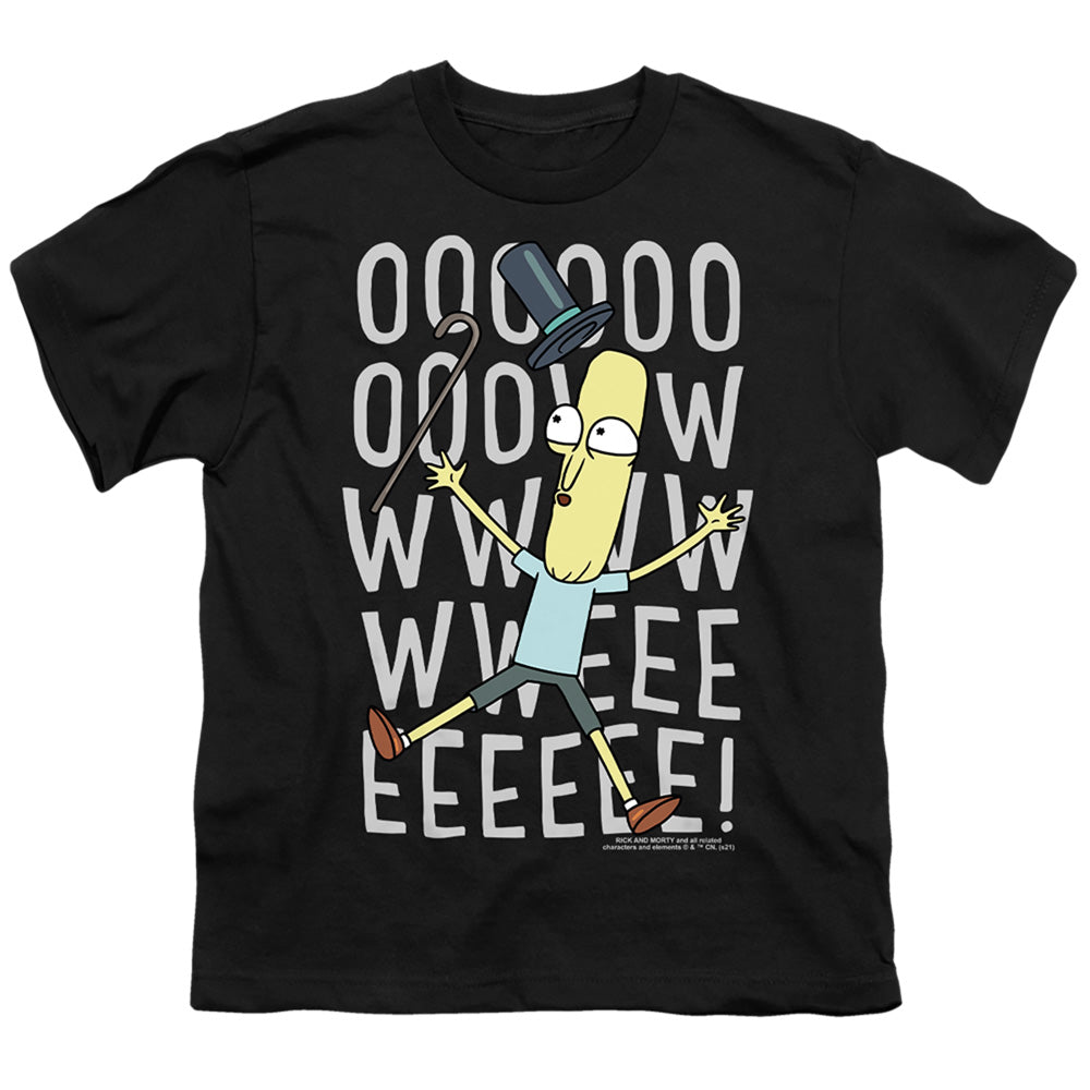 Rick and Morty Oowweeeee - Youth T-Shirt Youth T-Shirt (Ages 8-12) Rick and Morty