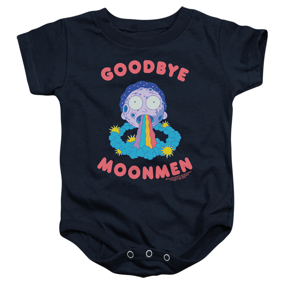 Rick and Morty Goodbye Moonmen - Baby Bodysuit Baby Bodysuit Rick and Morty
