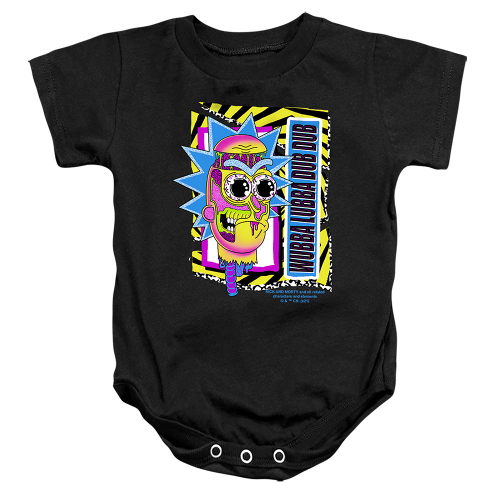 Rick and Morty Wubba Lubba Dub Dub - Baby Bodysuit Baby Bodysuit Rick and Morty