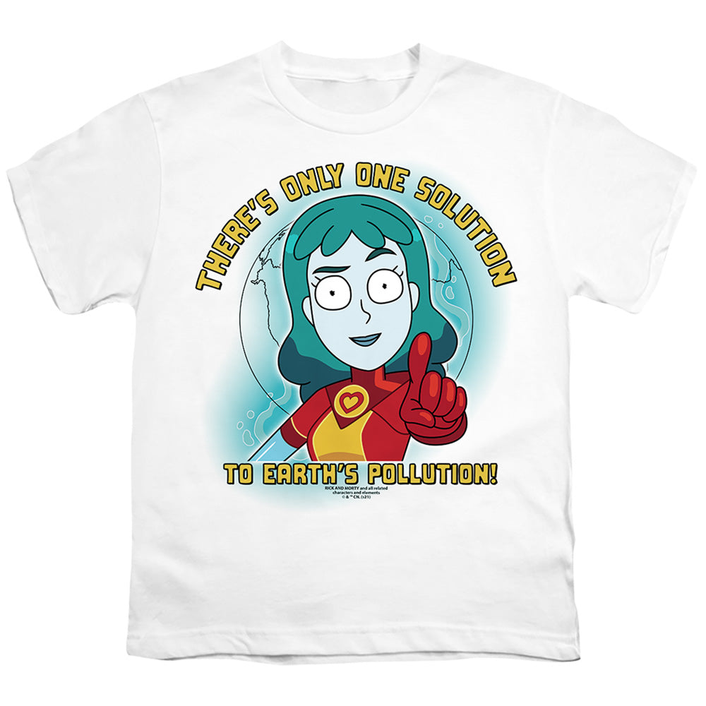 Rick and Morty Planetina - Youth T-Shirt Youth T-Shirt (Ages 8-12) Rick and Morty