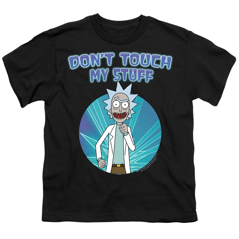 Rick and Morty Don'T Touch - Youth T-Shirt Youth T-Shirt (Ages 8-12) Rick and Morty