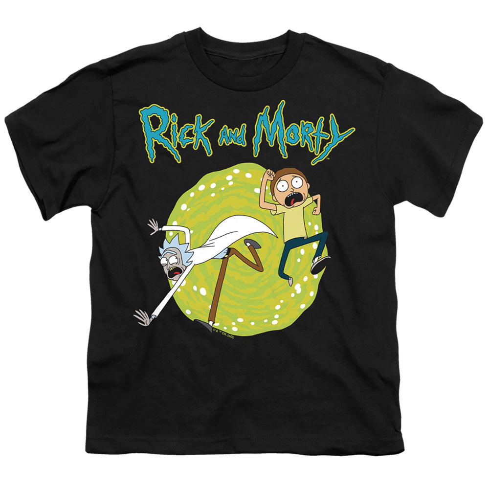Rick and Morty Portal - Youth T-Shirt Youth T-Shirt (Ages 8-12) Rick and Morty