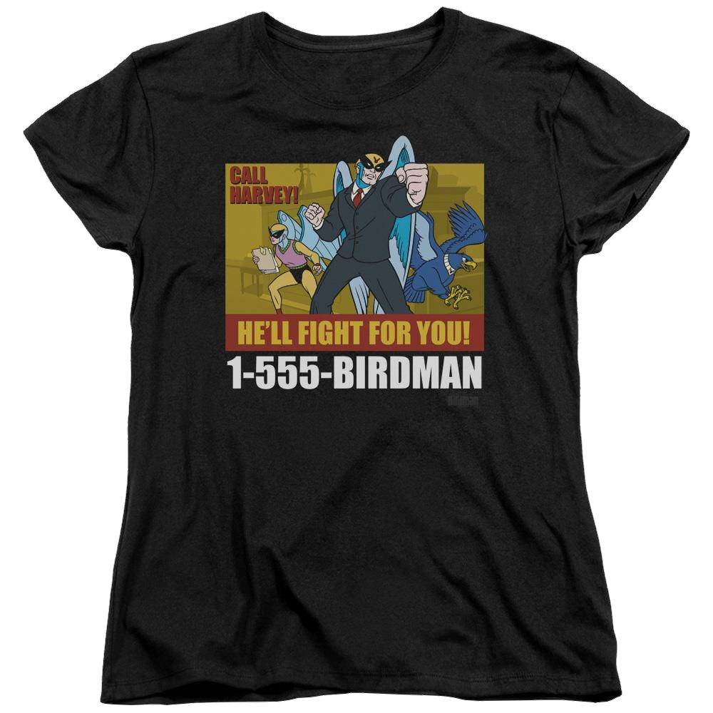 Harvey Birdman Birdman Ad - Women's T-Shirt Women's T-Shirt Harvey Birdman