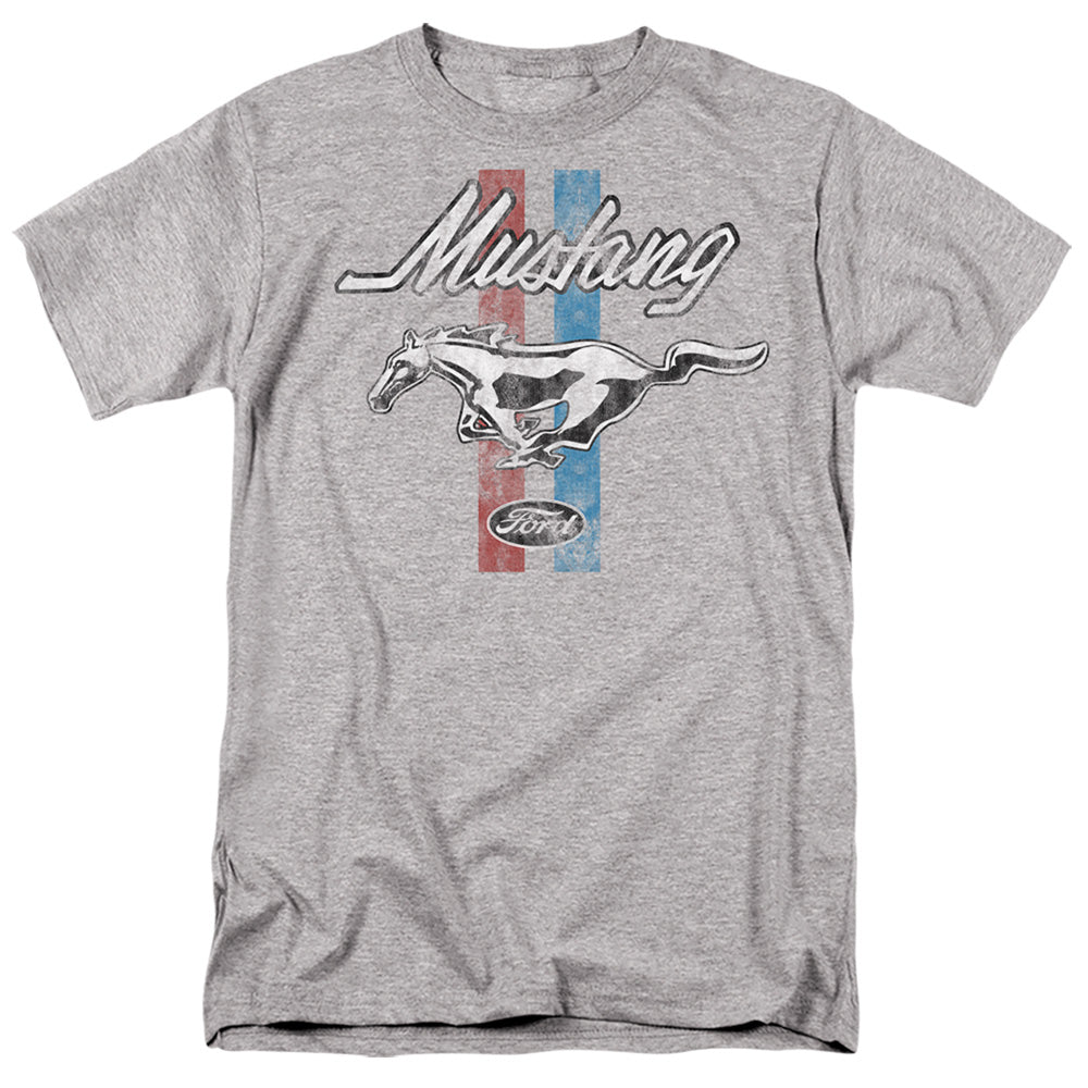 Ford Mustang Stripes - Men's Regular Fit T-Shirt Men's Regular Fit T-Shirt Ford
