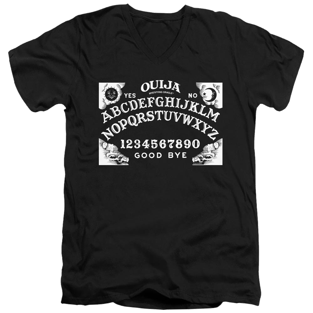 Hasbro Ouija Board On Black - Men's V-Neck T-Shirt Men's V-Neck T-Shirt Ouija