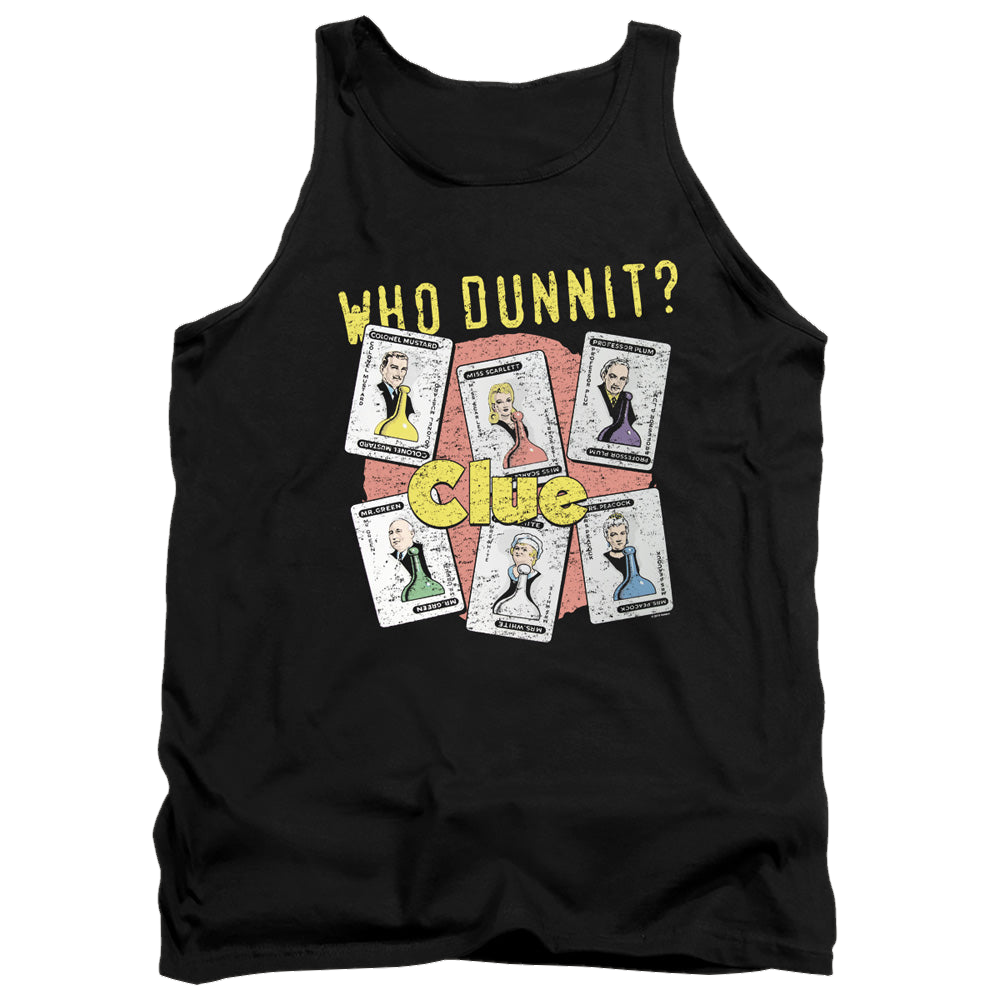 Hasbro Who Dunnit - Men's Tank Top Men's Tank Clue