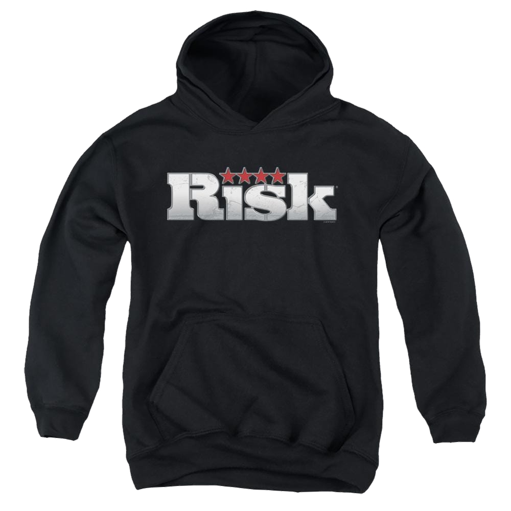 Hasbro Risk Logo - Youth Hoodie Youth Hoodie (Ages 8-12) Risk