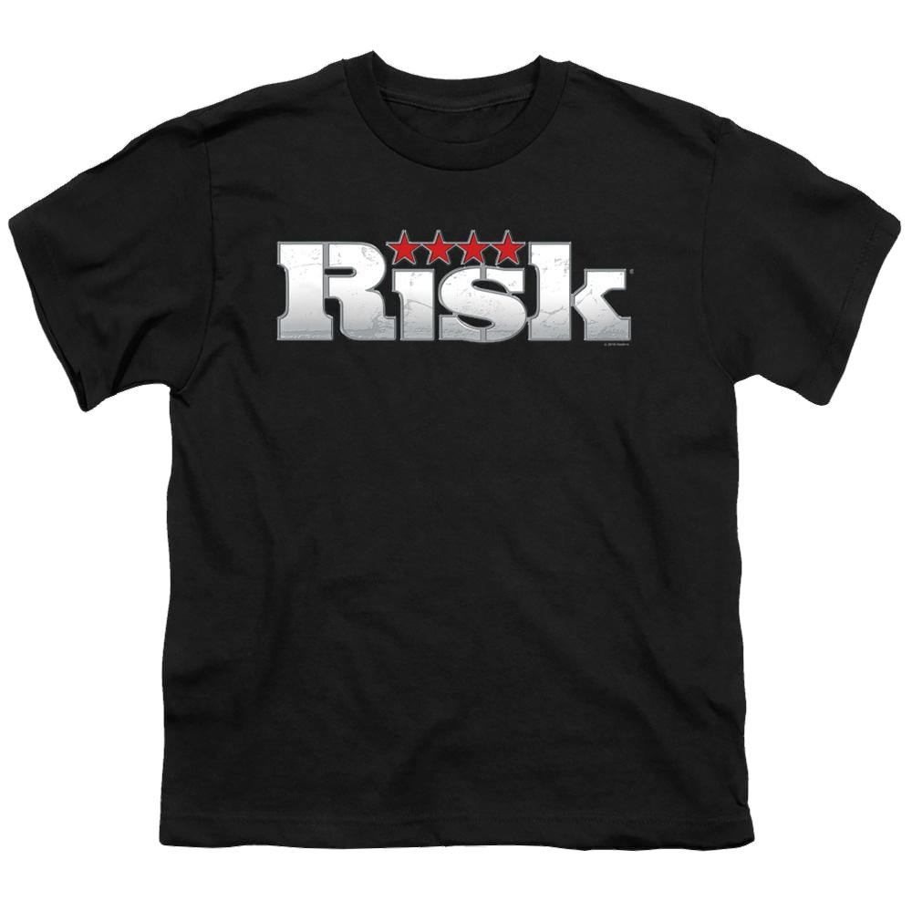 Hasbro Risk Logo - Youth T-Shirt Youth T-Shirt (Ages 8-12) Risk