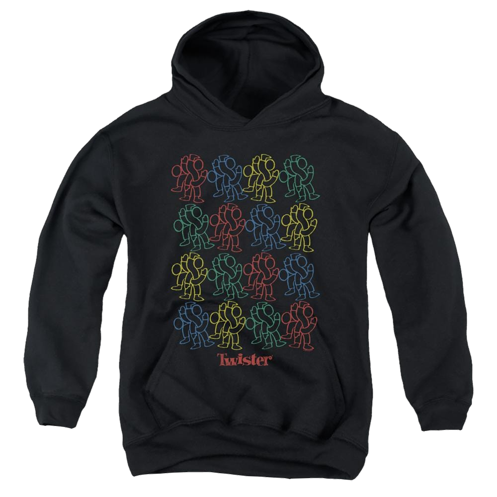 Hasbro Twister Retro Fashion Icon - Youth Hoodie Youth Hoodie (Ages 8-12) Twister