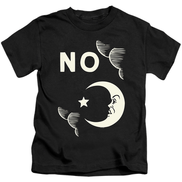 Black kid's t-shirt for ages 4 to 7 with Ouija Hasbro No graphic