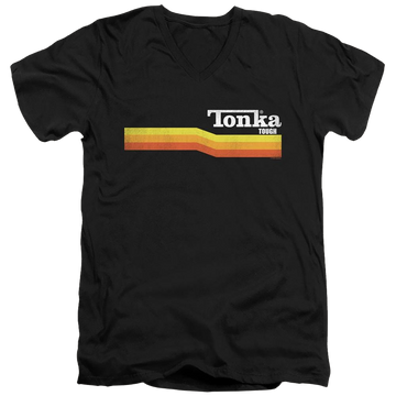 Hasbro Tonka Stripe - Men's V-Neck T-Shirt Men's V-Neck T-Shirt Tonka