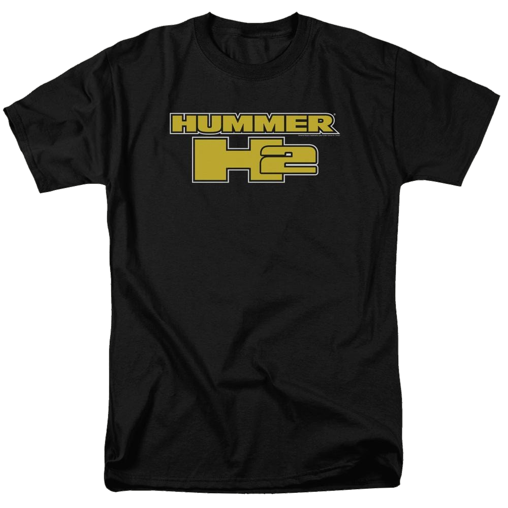 Hummer H2 Block Logo Men's Regular Fit T-Shirt Men's Regular Fit T-Shirt Hummer