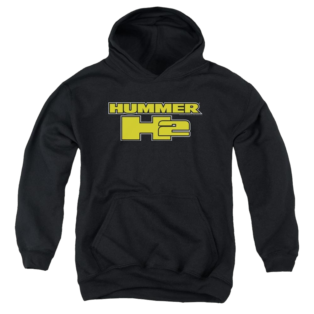 Hummer H2 Block Logo Youth Hoodie (Ages 8-12) Youth Hoodie (Ages 8-12) Hummer