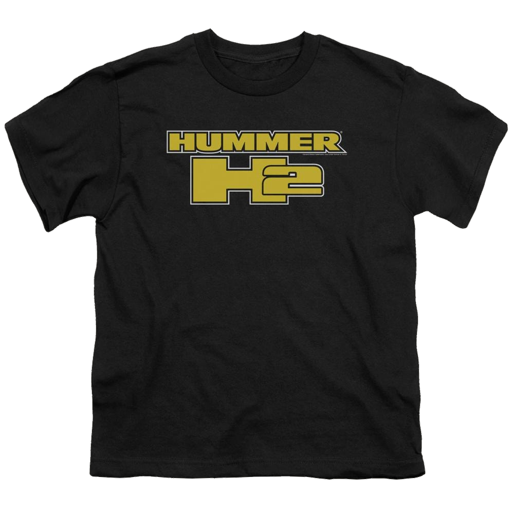 Hummer H2 Block Logo Youth T-Shirt (Ages 8-12) Youth T-Shirt (Ages 8-12) Hummer