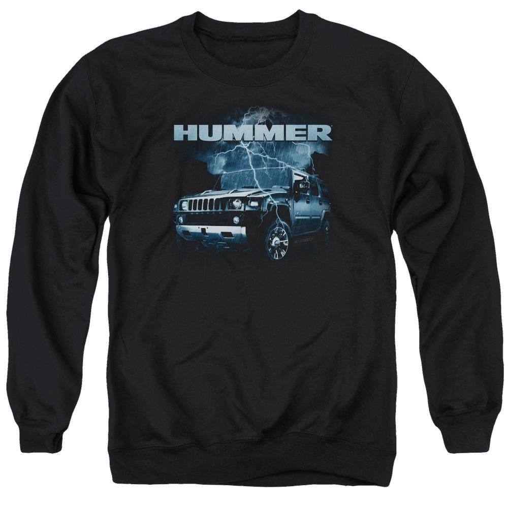 Hummer Stormy Ride Men's Crewneck Sweatshirt Men's Crewneck Sweatshirt Hummer